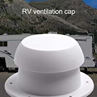 greatdaily Cubierta para ventilación de techo de caravana- plástico ABS- color blanco- 34-5 x 71-5 x 80 mm